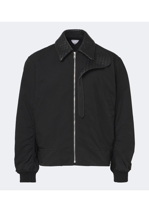 Bottega Veneta Intrecciato twill blouson jacket