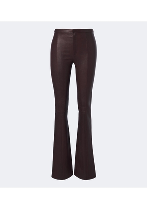 Stouls Icham leather flared pants