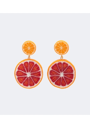 Jennifer Behr Citrone drop earrings