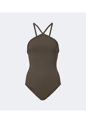 Bottega Veneta Braided-trim swimsuit