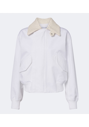 Bottega Veneta Intrecciato cotton blouson jacket