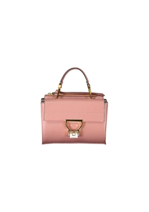 Coccinelle Pink Leather Handbag