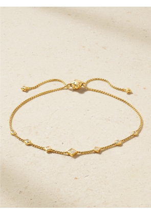 David Yurman - Petite Modern Renaissance® 18-karat Yellow Gold Diamond Bracelet - One size