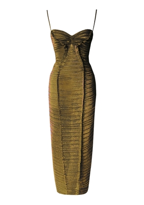 GEORGIA HARDINGE Exclusive The Element Metallic Knit Maxi Dress - Moda Operandi
