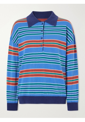 Faithfull - Striped Jersey Polo Shirt - Unknown - x small,small,medium,large,x large,xx large