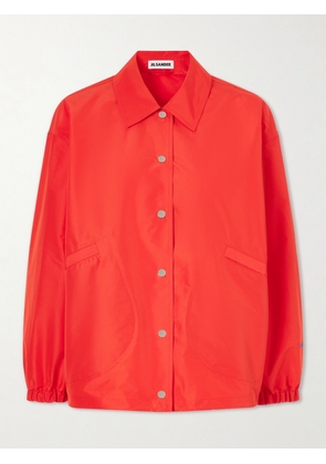 Jil Sander - Logo-embossed Shell Jacket - Red - IT38,IT40,IT42,IT44,IT46