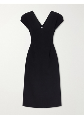Jil Sander - Wool Midi Dress - Black - IT38,IT40,IT42,IT44,IT46