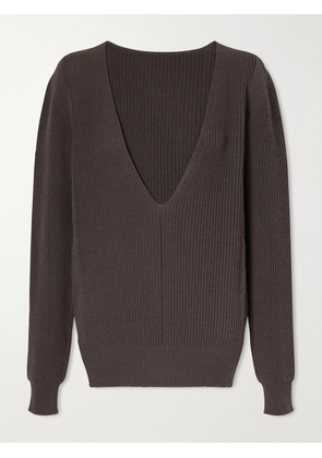 Rick Owens - Cable-knit Wool Sweater - Gray - x small,small,medium,large,x large