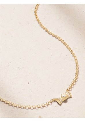 L’Atelier Nawbar - Mini Warrior 18-karat Gold Diamond Choker - One size