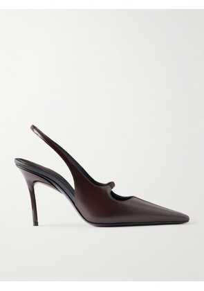 Alaïa - Drop 90 Slingback Pumps - Brown - IT35,IT36,IT37,IT38,IT39,IT40,IT41,IT42