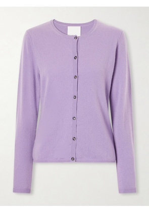 Allude - Cashmere Cardigan - Purple - x small,small,medium,large,x large