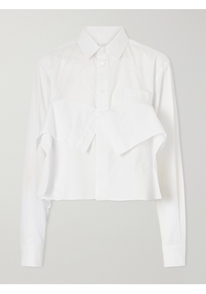 Sacai - Poplin Shirt - Neutrals - 1,2,3,4