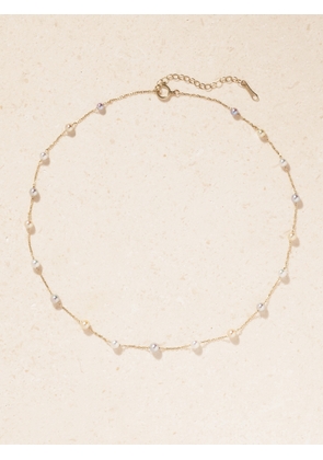 Mizuki - 14-karat Gold Pearl Necklace - One size