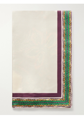 ALÉMAIS - Ruthie Floral-print Silk-twill Scarf - Multi - One size