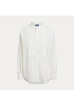 Washed Cotton Tuxedo Shirt