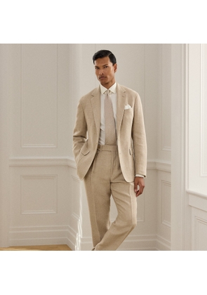 Gregory Hand-Tailored Linen-Silk Trouser