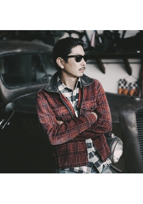 Plaid Corduroy Overshirt