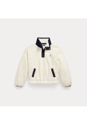 Polo Bear High-Pile Fleece Funnelneck
