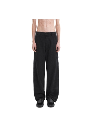 Cotton Loose Workwear Trousers