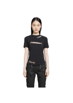 Black Safety Pin T-Shirt