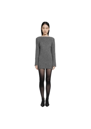 Brushed Cashmere Mini Dress
