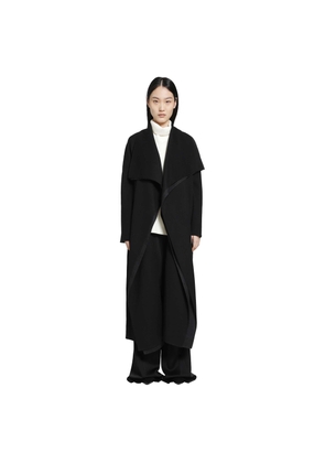 Double Wool Shawl Collar Coat