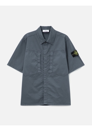 Short Sleeves Cotton Twill Shirt