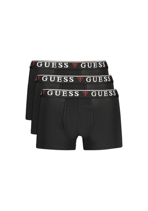 Guess Jeans Black Cotton Men Underwear - M