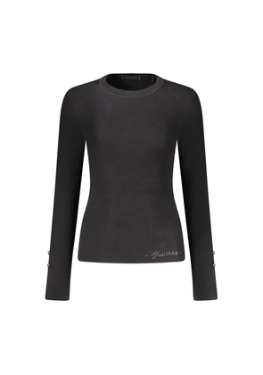 Guess Jeans Black Viscose Women's Sweater - XS