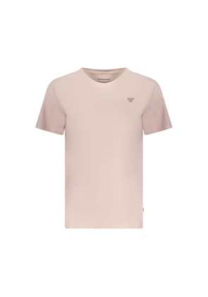 Guess Jeans Rosa Cotton Woman T-Shirt - XS