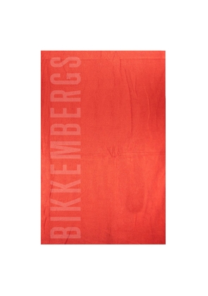 Bikkembergs Rosso Cotton Women Beachwear - One Size