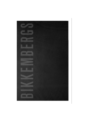 Bikkembergs Black Cotton Men's Towel - One Size