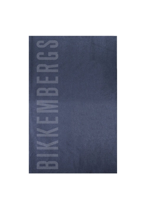 Bikkembergs Blue Cotton Men's Towel - One Size