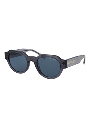 Trussardi Gray Acetate Sunglasses