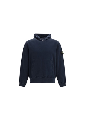 Stone Island Blue Cotton Sweatshirt - L