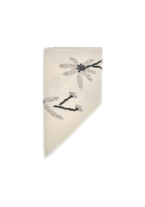 P.A.R.O.S.H. Beige Wool Oves Aries Scarf