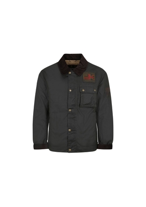 Barbour International Bicolor Cotton Coat - L