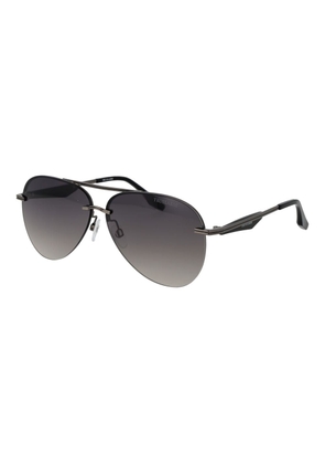Trussardi Gray Metal Sunglasses