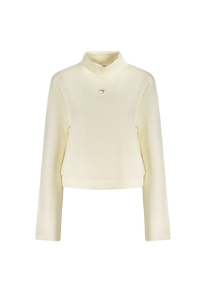Guess Jeans Bianco Polyester Donna Sweatshirt - XS