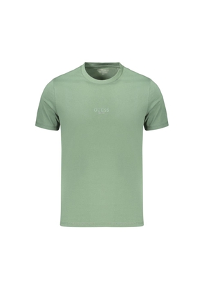 Guess Jeans Green Cotton Men's T-Shirt - S