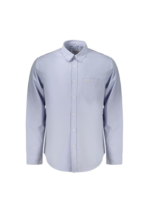 Guess Jeans Azzurro Cotton Men Shirt - S