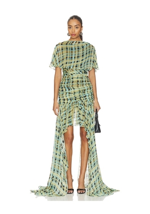 Deme by Gabriella The Bluebell Dress in Baby Blue,Yellow. Size S. Also in XS, M, L, XL.