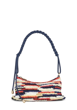 Cult Gaia Osa Shoulder Bag in Blue.