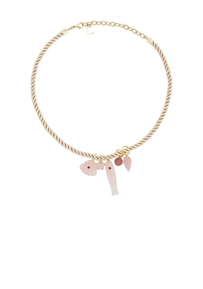 DANNIJO Mich Necklaces in Pink.