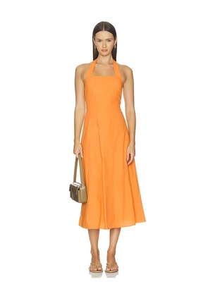 Elodie the Label Ozara Dress in Orange. Size S. Also in XS, M, L, XL.