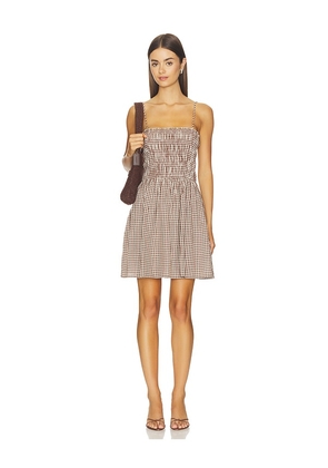 Elodie the Label Yuki Mini Dress in Multi. Size S. Also in XS, M, L, XL.