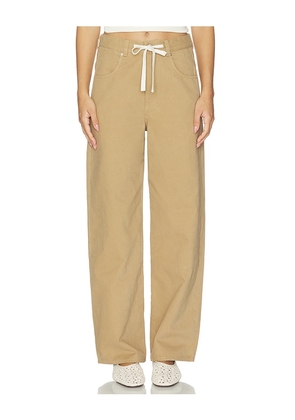 Elodie the Label Edda Pants in Brown. Size S. Also in XS, M, L, XL.