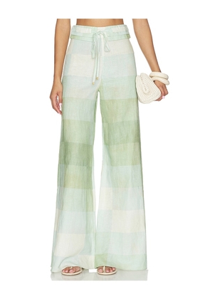 Alexis San Andrez Pant in Green. Size XS. Also in S, M.