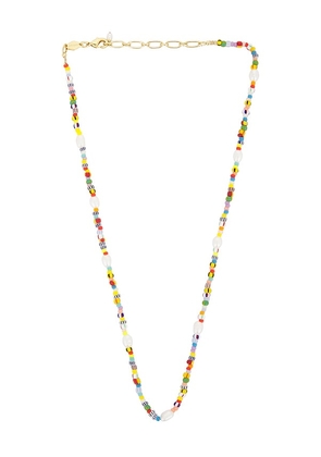 ANNI LU Petit Alaia Necklace in Yellow.
