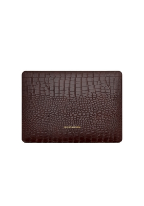 Heaven Mayhem Rosi 13 Air Case in Chocolate.